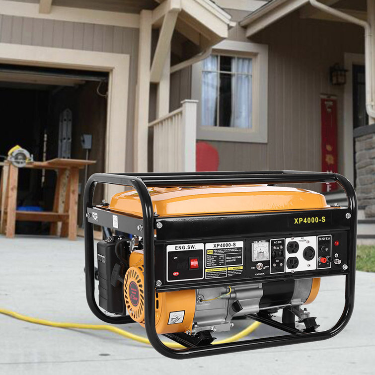 WFX Utility™ 4000 Watt Gas Powered Portable Generator Engine For